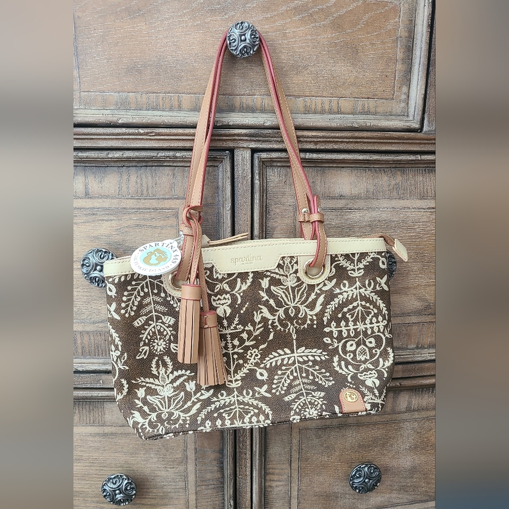 NWT Spartina 449 Island Tote In 1859 Lighthouse